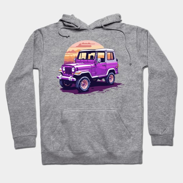 Purple jeep hoodie clearance
